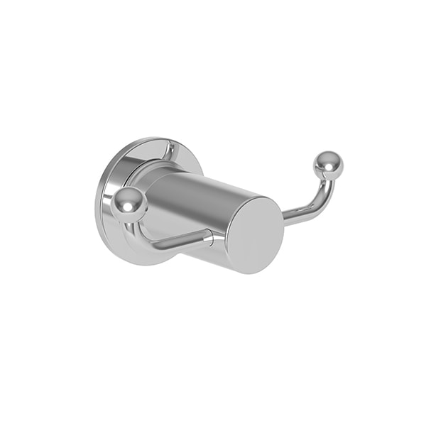 Newport Brass Double Robe Hook in Polished Chrome 42-13-26 - main